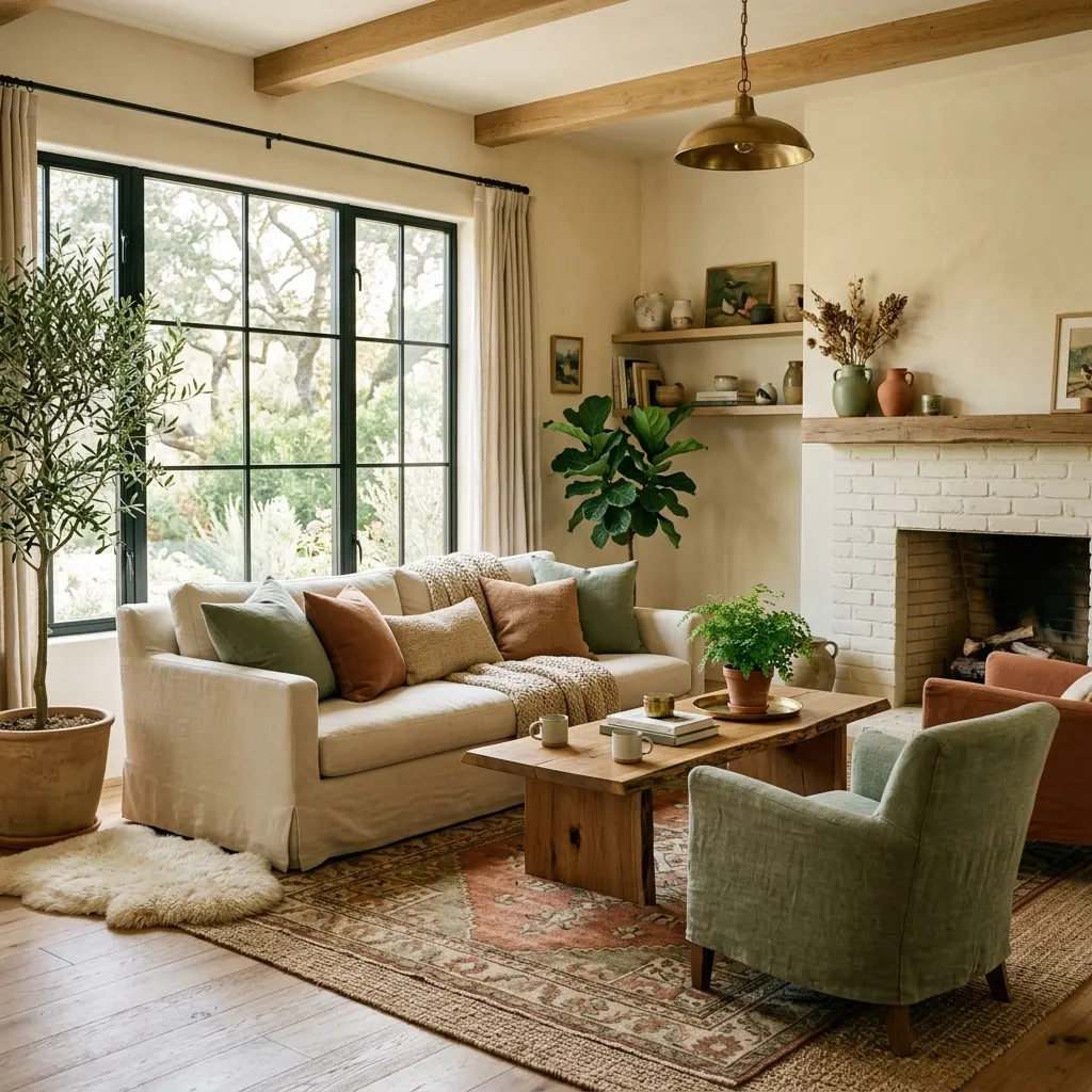 Інтер'єр квартири — спокійна сцена з природним світлом